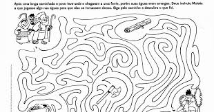 Educar X Atividades Biblicas Labirinto Para Imprimir
