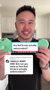 Replying to @fishgoesblubblubblub Yes! Sud Scrub products are actually  antimicrobial! Both our body and face scrubbers are tested according to two  internationally recognized standards: ISO-22196 & ...