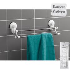 Porte Serviettes 2 Barres Tout Pour La Salle De Bain La Foir Fouille