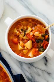How many calories is soup? Classic Minestrone Soup Recipe Cookie And Kate