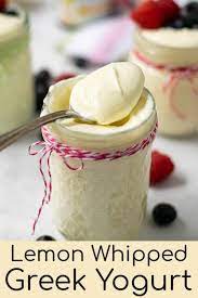 Easy Lemon Whipped Greek Yogurt Recipe The Schmidty Wife Greek Yogurt Recipes Greek Yogurt Recipes Dessert Yogurt Dessert Recipes