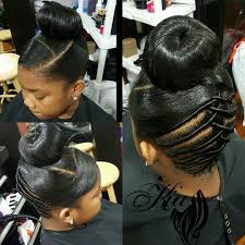 These easy hairstyles for black girls, baby girls and teenagers are perfect for any occasion. Black Hair Updo Hairstyles Little Girl Hairstyles Lil Girl Hairstyles