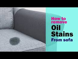 How To Remove Oil Stains From Sofa