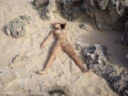 Alisa Nude in Ibiza beach at Hegre Hunter