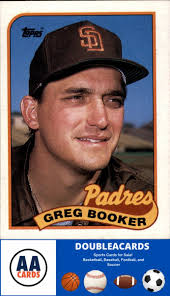 1989 Topps #319 Greg Booker San Diego Padres