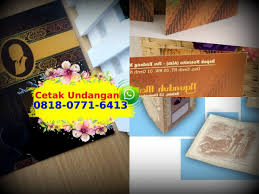Desain Undangan Pernikahan Elegan Dan Mewah 0818 0771 6413 Whatsapp Book Cover