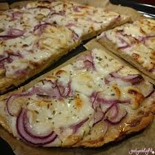 Flammkuchen Mit Kichererbsenmehl Kichererbsenmehl Rezepte Kichererbsenmehl Kurbiskern Rezepte
