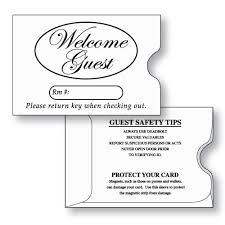 There are so many! we hear this. Hotel Key Card Sleeve 2 3 8 X 3 1 2 Stock Print Welcome Guest Hotel Key Cards Card Template Card Sleeve