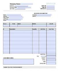 Garage invoice comes preconfigured and ready to work out of the box. Garage Estimate Template Insymbio