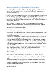 Resume jurnal judul penelitian : Pdf Pengertian Jenis Dasar Kode Etik Dan Contoh Produk Jurnalistik Reza Harahap Academia Edu