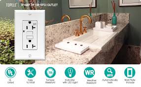 topele 20amp gfci outlet 125 volt