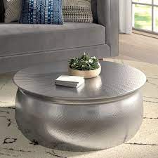 Best round wooden drum coffee tables.1. Dakota Fields Domingues Drum Coffee Table Reviews Wayfair