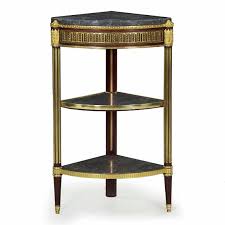 Side Table Vintage Marble Side Table Antique Three Tier Etsy Louis Xvi Style French Antiques Marble Side Tables
