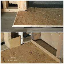 Maybe you would like to learn more about one of these? Working With Dricore Subfloor In A Basement Decor Adventures Basement Bathroom Remodeling Basement Decor Basement Bathroom
