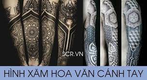 Bạn đã thấy một bức tranh đầy hoa hướng dương được thu gọn trong khung hình tam giác chưa? Hinh XÄƒm Hoa VÄƒn Canh Tay Ä'áº¹p 1001 Tattoo Canh Tay