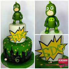 Birthday Cake Pj Mask Gekko Pj Masks Birthday Cake Pj Masks Cake Kids Birthday