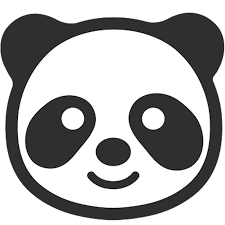 Panda Gigante Emoji Libro Da Colorare Disegno Adesivo Emoji 1024