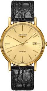 L4 921 2 32 2 Longines Presence Automatic Gold Dial Men S Watch Watches For Men Gold Watch Men Mens Watches Silver