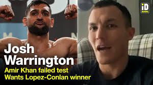 Josh Warrington Blasts Amir Khan After Failed Drug Test