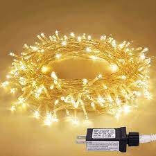 Maybe you would like to learn more about one of these? Amazon Com Jmexsuss 33ft 100 Led Indoor String Lights Warm White Clear Wire Christmas Lights Outdoor Waterproof 8 Modes Twinkle Fairy String Lights Plug In For Bedroom Wedding Party Tree Decoration