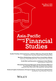 Much of our anxiety about the stock market crash comes from our fear. Credit Risk And Anomalies In Pakistan S Stock Market Qayyum 2019 Asia Pacific Journal Of Financial Studies Wiley Online Library