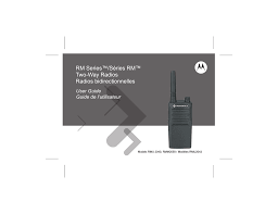 Rm Series Two Way Radios User Guide P N Manualzz Com