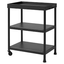 Ikea small black metal side table. Kornsjo Black Side Table Ikea