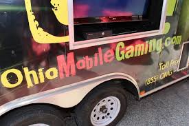 Our trailer has independent led lighting on the ceiling and. Inflatables Mobile Video Game Parties Cleveland Akron Canton Oh Bounce House Rental