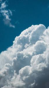 Clouds In The Blue Sky Wallpaper Iphone Android Background Followme Blue Sky Wallpaper Sky Aesthetic Night Sky Wallpaper