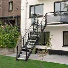 Build the stairs at least 3 feet wide with either open or closed stringers on the. Aluminium Staircase For Exterior Or Interior Use Jomy