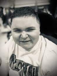 He's a little sore today across his middle, and I would have perferred that  he had a rest day in bed after yesterday just to be safe, but he was  insistent that