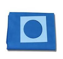 Disposable Adhesive Surgical Universal Drapes Sheet Hole Towel Used