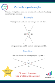 Vertically Opposite Angles In 2020 Angles Math Studying Math Mathematics