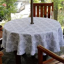 Shop for outdoor patio tablecloths with umbrella hole at bed bath & beyond. Round Outdoor Patio Garden Tablecloth With Umbrella Hole And Zipper Waterproof Polyester Fabric Table Cloth For Afternoon Tea Backyard Parties Family Gatherings Patio Furniture Covers Patio Lawn Garden Rayvoltbike Com