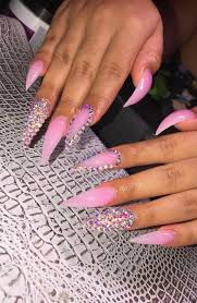 I really like the long nails and sounds they make. Pin On Nails