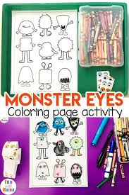 And you can freely use images for your personal blog! Monster Coloring Page Fun With Mama