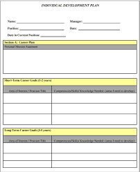 A spreadsheet is a computer application for organization, analysis and storage of data in tabular form. 3 Self Development Plan Template Word Pdf Free Premium Templates