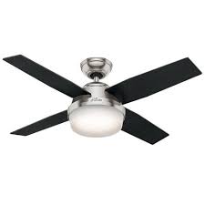 Ceiling fans with remotes are designed to be run with the remote, not with a switch. 44 Led Dempsey Integrated Ceiling Fan With Remote Includes Light Bulb Hunter Fan Target