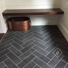 The herringbone pattern consists of two rectangular tiles touching ends in a 'v' formation. Pin On Entryway Ideas