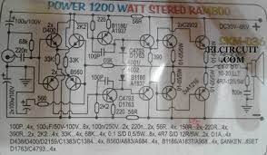 It is a simple design, and simple to set up. Schematic 1200w Power Amplifier Circuit And Component List Audio Amplifier Power Amplifiers Amplifier