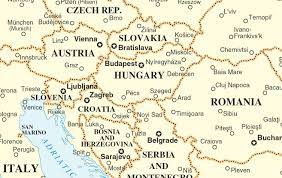 Europa slovakien karta med golfklubbar. Karta Over Slovakien Och Omgivande Lander Karta Slovakien Omgivande Lander Ostra Europa Europa