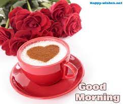Good morning images with roses and coffee. Good Morning Wishes With Rose Pictures With Red Cup Images Good Morning Coffee Good Morning Coffee Cup Good Morning Flowers Rose