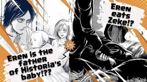 Welcome to reddit all i really know is that her dream like state memory thing is very similar to erens in chapter 1. Aot Chapter 138 139 Leaks Eren In The Island All This Time Vs Eren Eats Zeke Theory Youtube