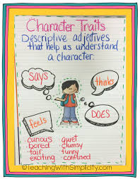 Teaching Character Traits Teaching With Simplicity