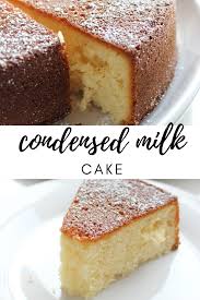 Condensed Milk Cake Condensed Milk Recipes Desserts Milk Recipes Dessert Cake Recipes