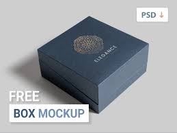 Download Free Packaging Box Mockup Free Psd Ui Download