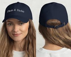 Thots & Yachts Embroidered Hat, Bachelorette Cap, Perfect for Travel,  Fishing Lover, Boat Life, Sporty Rich, Bachelor Party, Boats and Hoes
