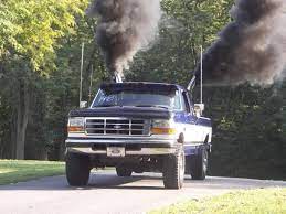 The Official Beater Truck Thread Crownvic Net Ford Trucks Diesel Trucks Rollin Coal Jacked Up Truck