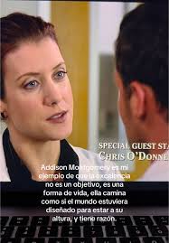 Alex and Addison Kiss Greys Anatomy