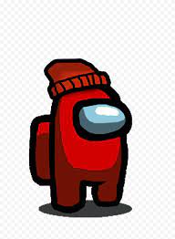 Hd Red Among Us Character With Beanie Hat Png Citypng Cute Cartoon Wallpapers Cute Patterns Wallpaper Beanie Hats